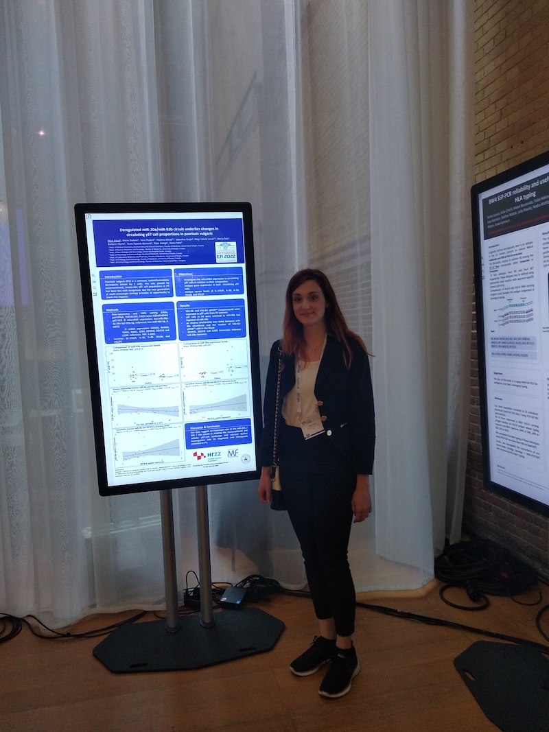 Sudjelovanje na međunarodnom kongresu <em>35<sup>th</sup> European Immunogenetics and Histocompatibility Conference (EFI 2022)</em> u Amsterdamu