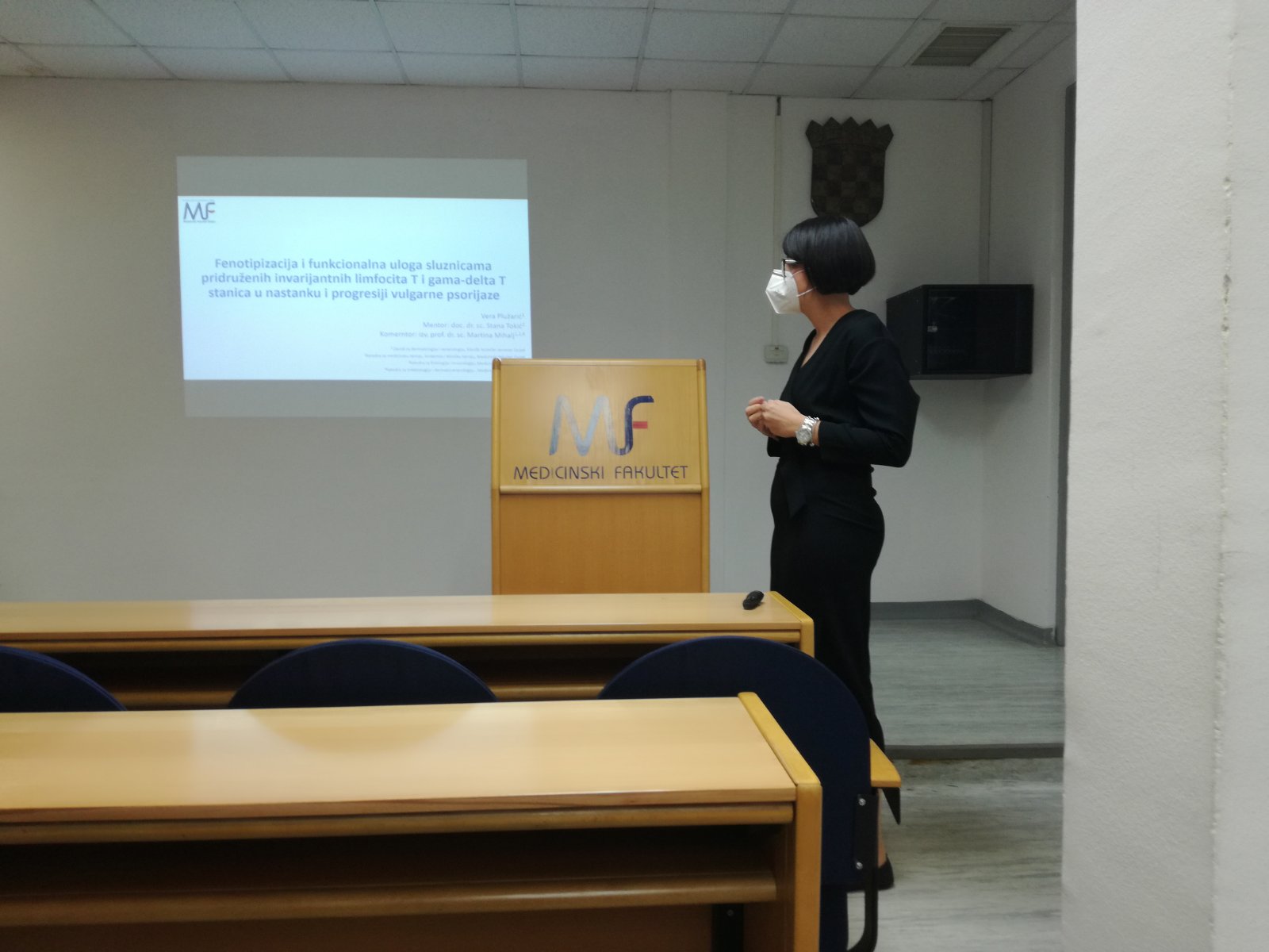 Javna obrana doktorske disertacije Vere Plužarić, dr.med.